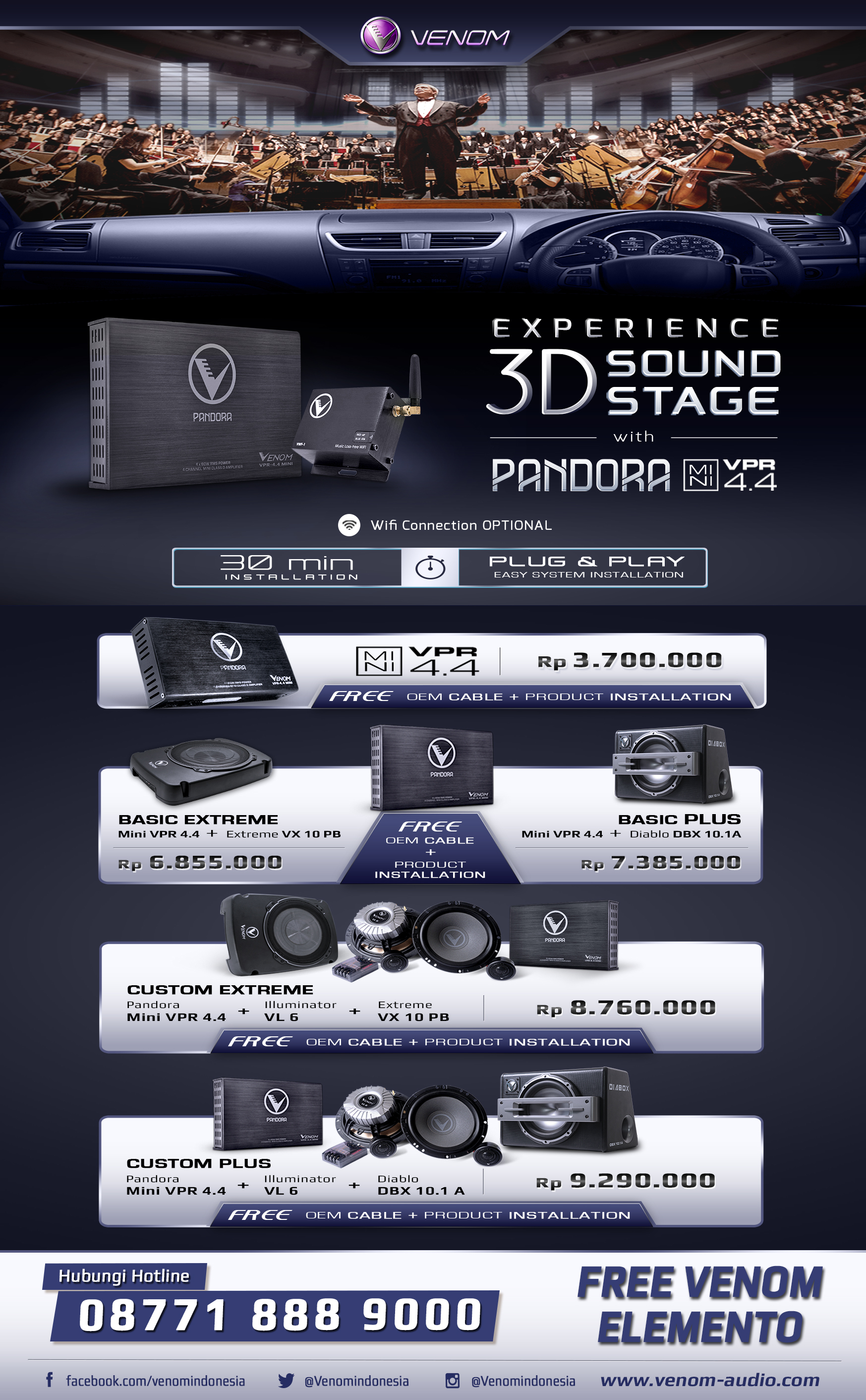 Our Events Venom Audio